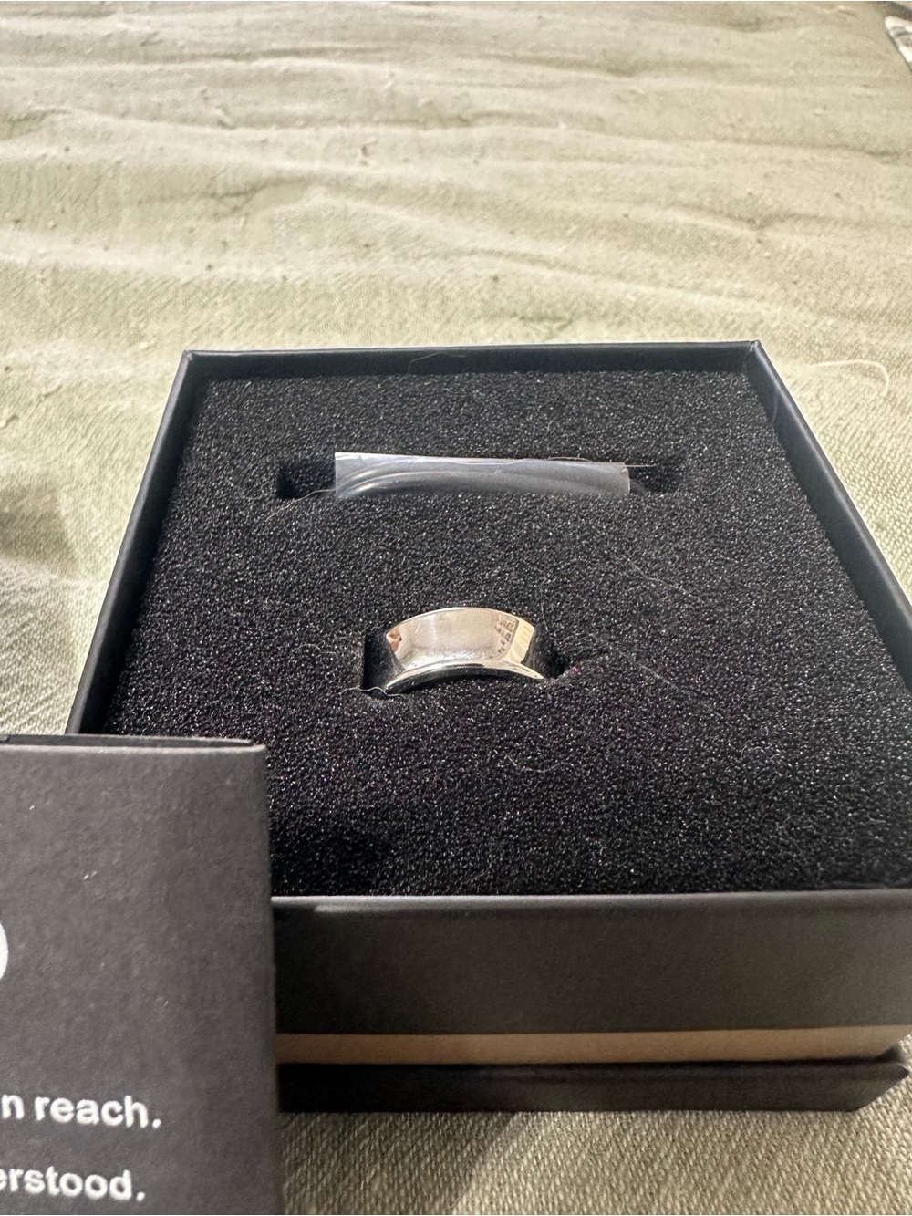 HALO Smart Ring in Silver - size 7 - Picture 2 of 2